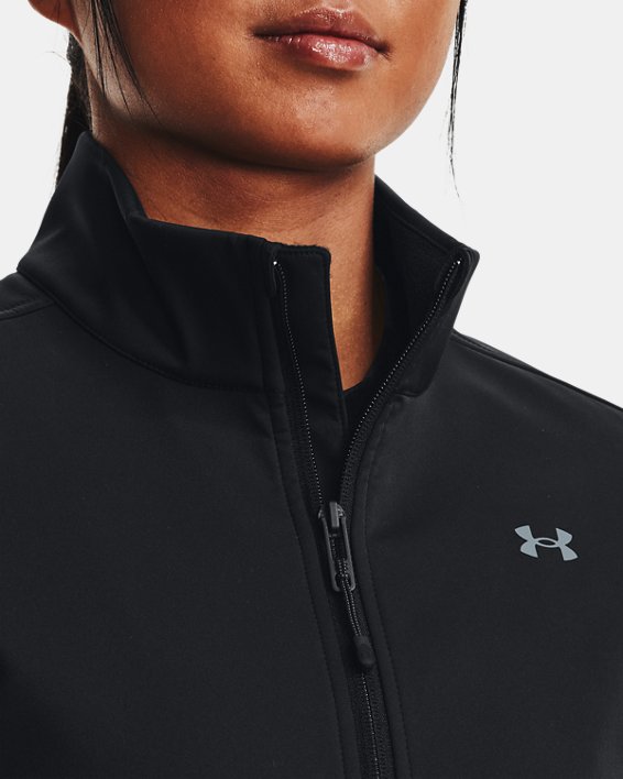 Women's UA Storm ColdGear® Infrared Shield 2.0 Jacket, Black, pdpMainDesktop image number 3